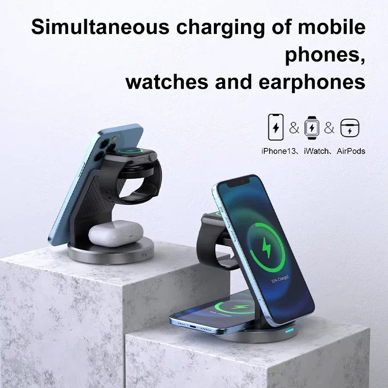 MaisonCharge™ 3-in-1 Wireless Charging Station