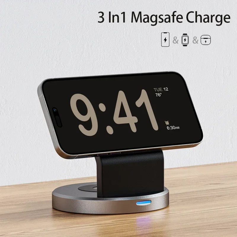 MaisonCharge™ 3-in-1 Wireless Charging Station