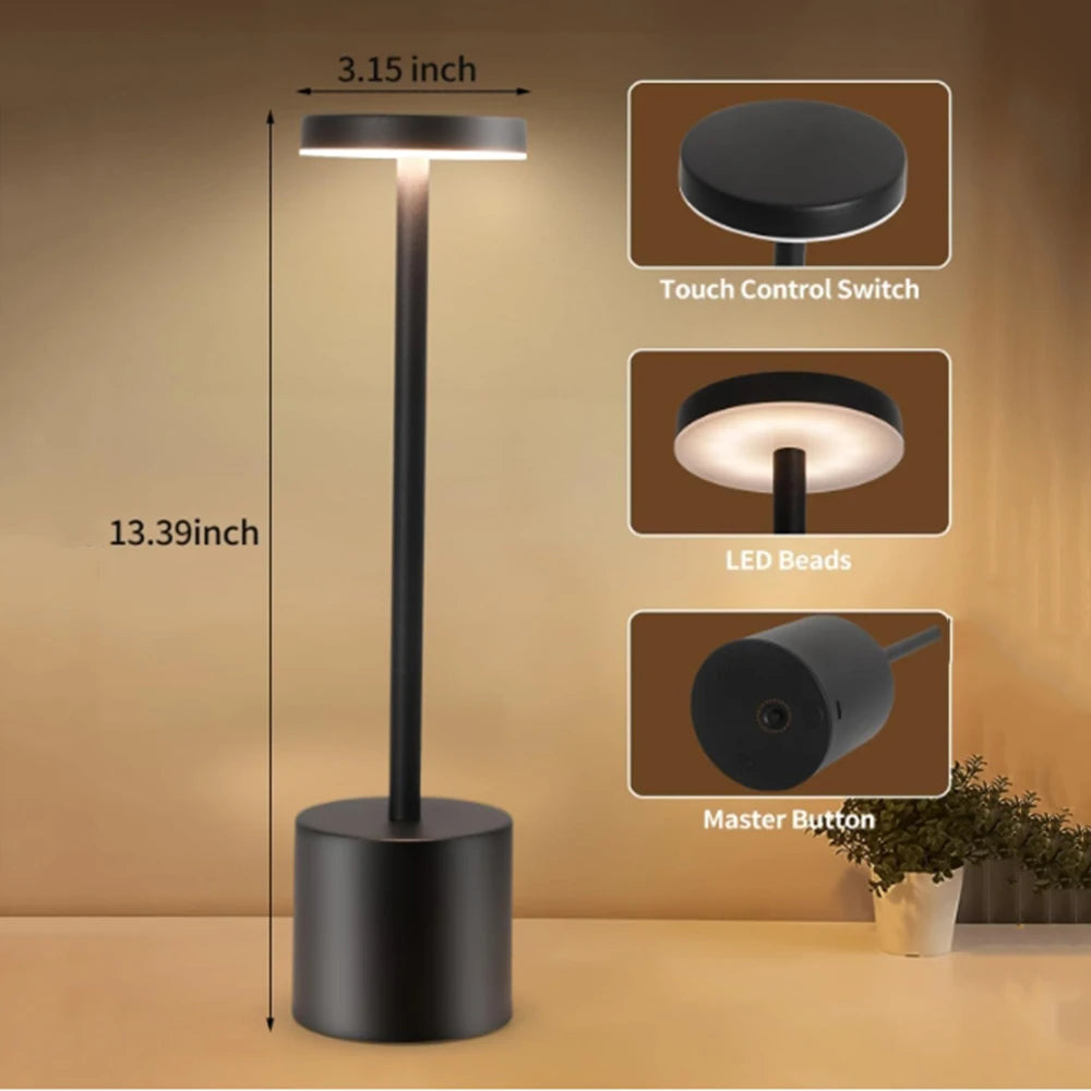 LumiNest Rechargeable Table Lamp